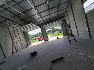 Garage door installation